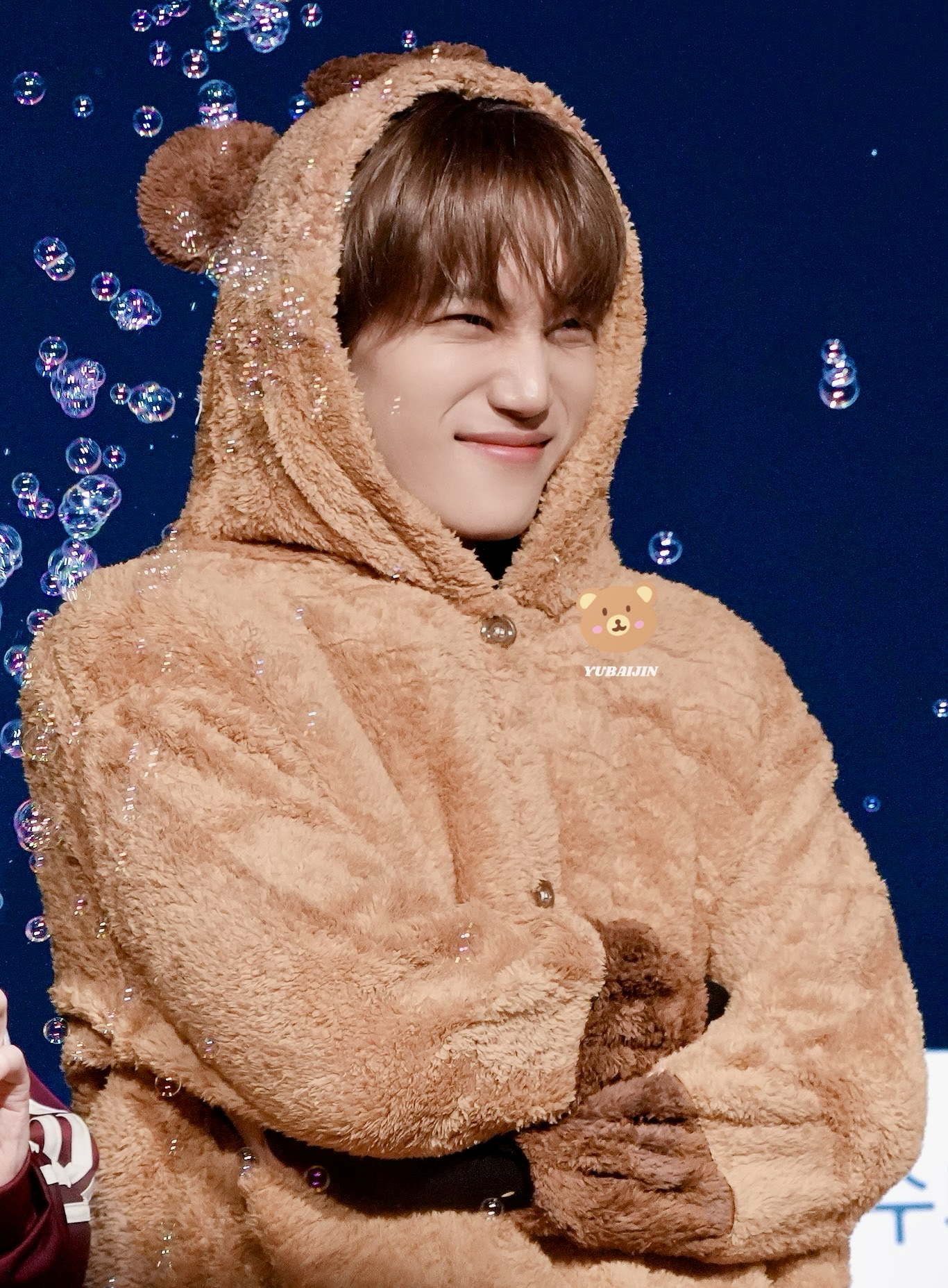 Momen yang diabadikan oleh penggemar Kai (EXO)