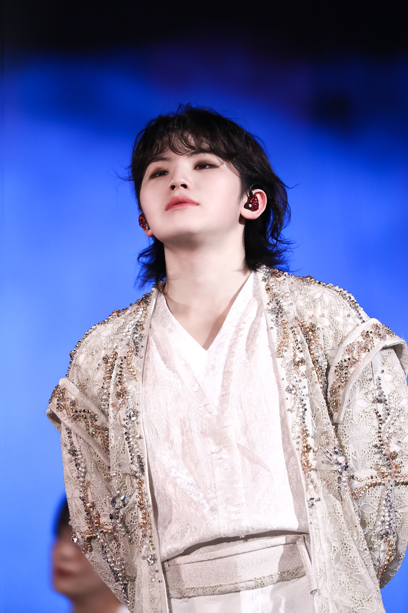 A moment captured by Woozi (SEVENTEEN)'s fan