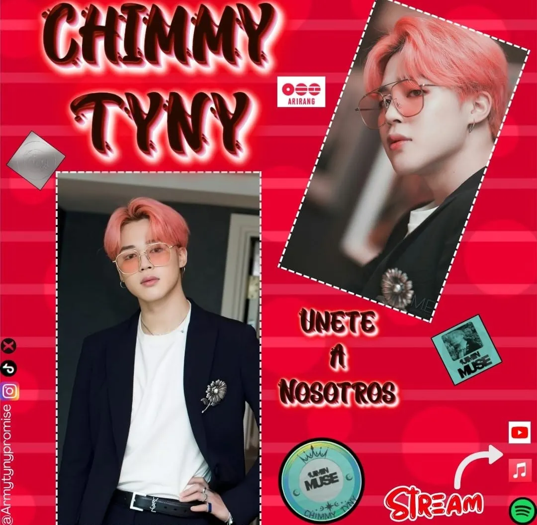 Recent activity shot of Jimin (BTS)