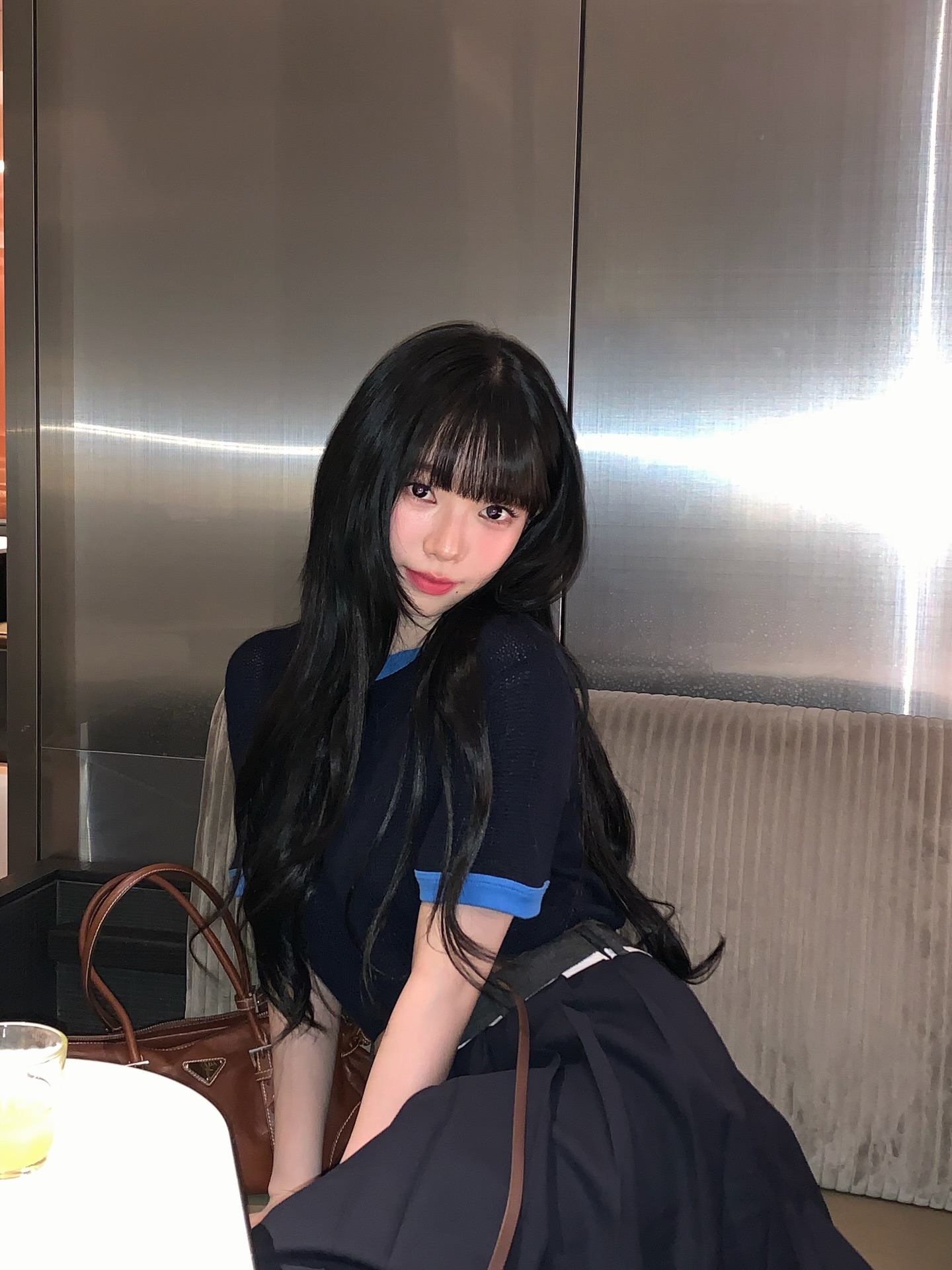 Recent activity shot of Karina (aespa)