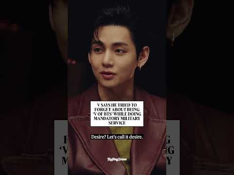 Recent activity shot of V (BTS)