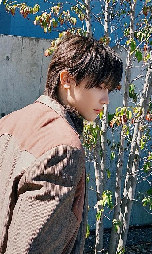 A heartfelt wallpaper shared by Nicholas (&TEAM)'s fans