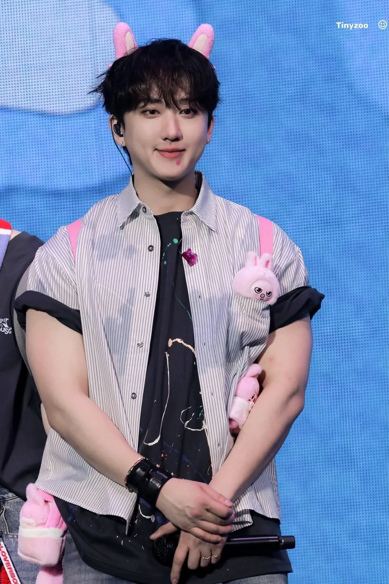 Recent activity shot of Changbin (Stray Kids)