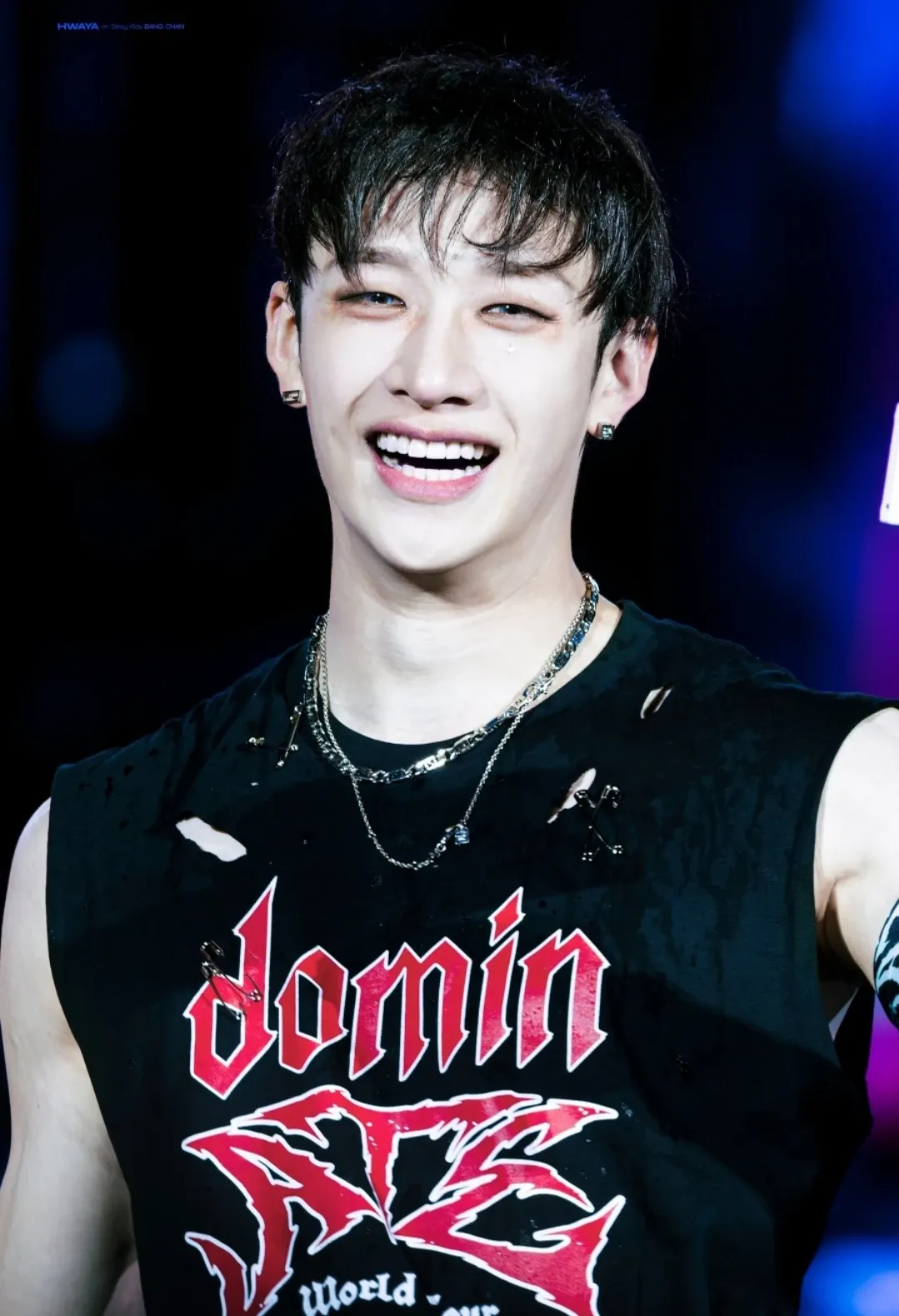 Momen yang diabadikan oleh penggemar Bang Chan (Stray Kids)