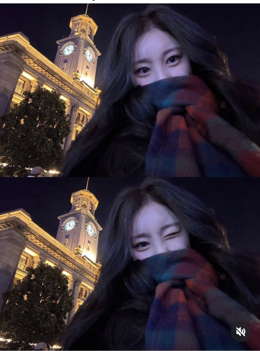 Momen yang diabadikan oleh penggemar Lee Chaeyeon