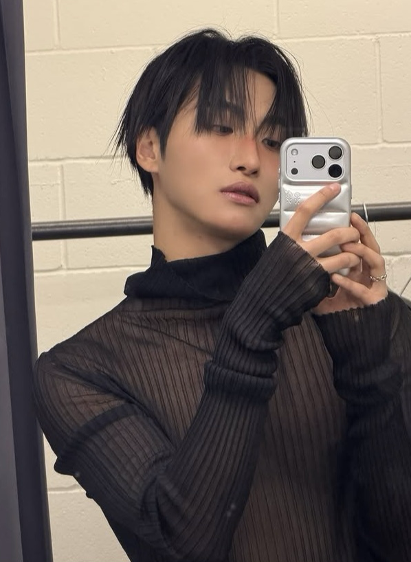 Recent activity shot of Seonghwa (ATEEZ)