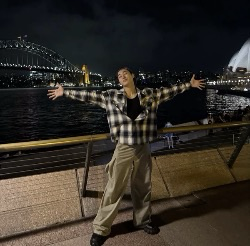 崔傘 (ATEEZ)粉絲拍下的瞬間