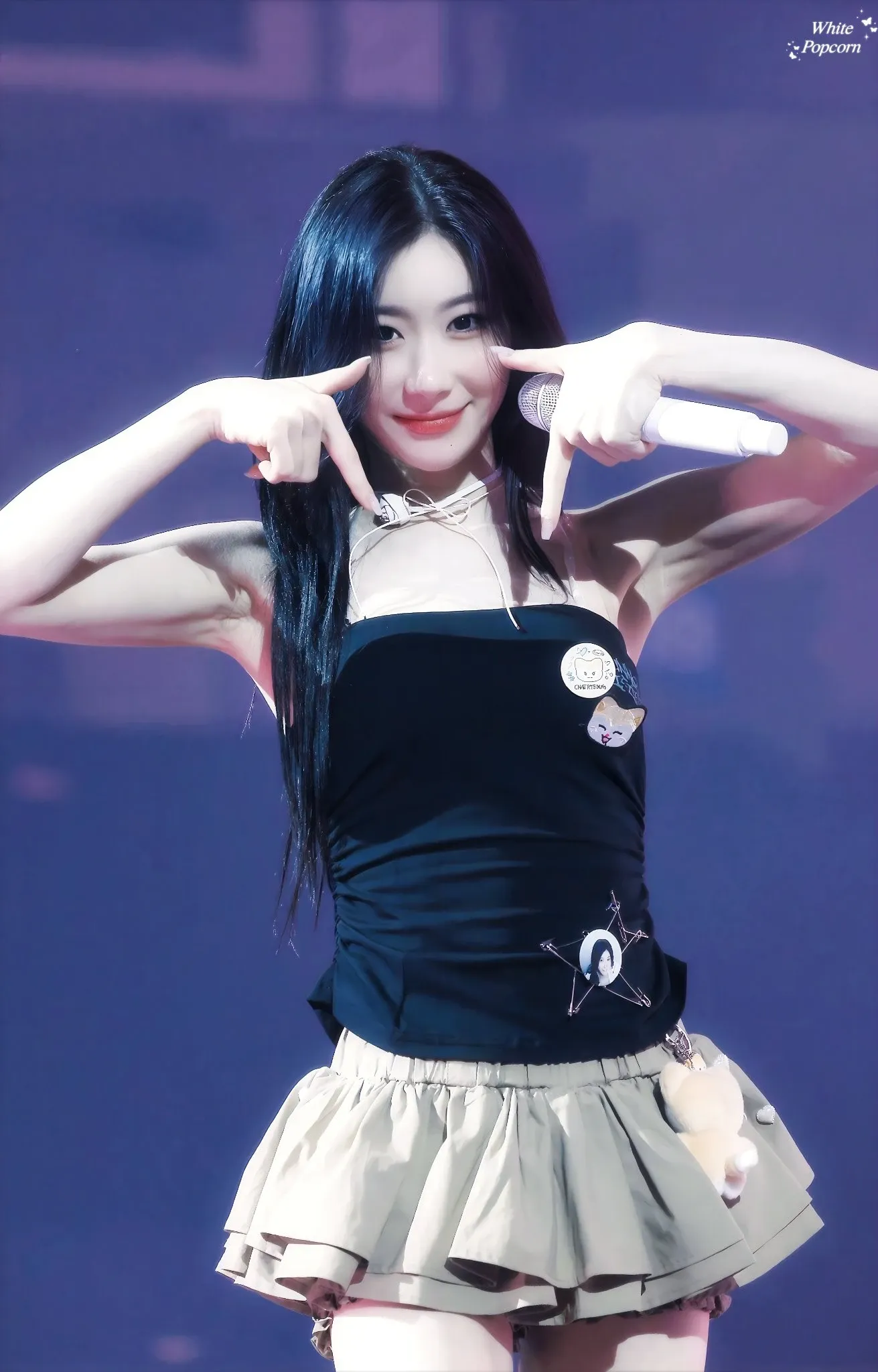 Momen yang diabadikan oleh penggemar Chaeryeong (ITZY)