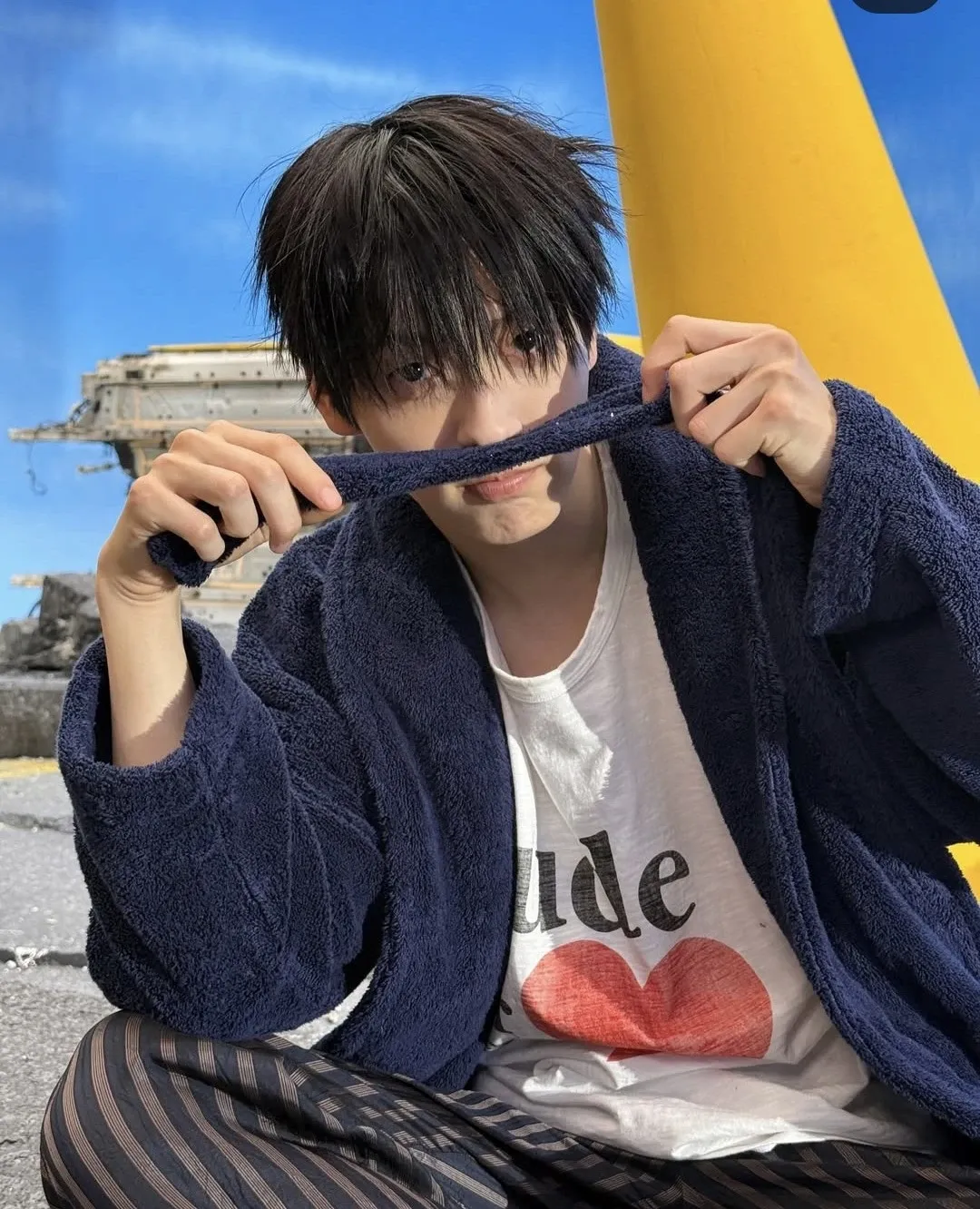 A moment captured by Soobin (TOMORROW X TOGETHER)'s fan