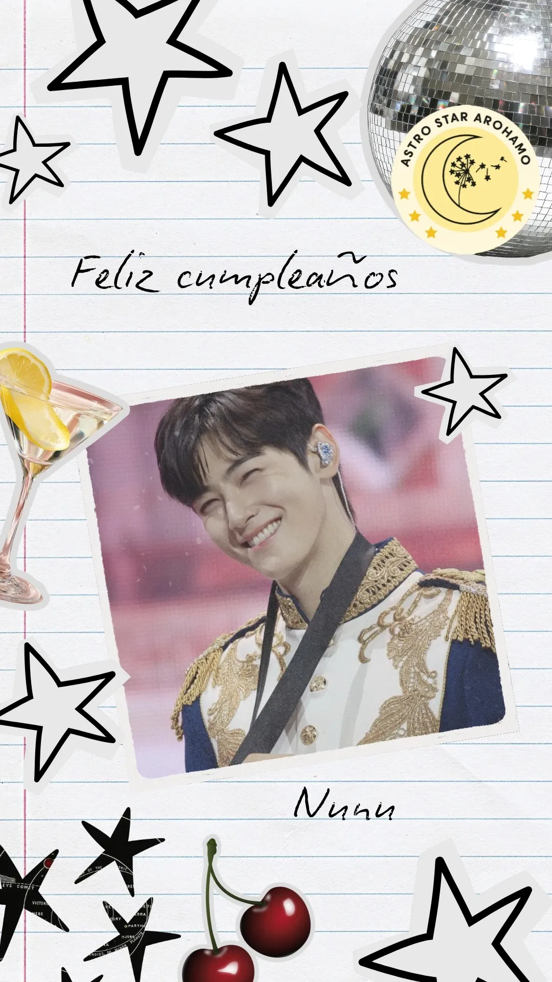 Fan-made special wallpaper for Eunwoo (ASTRO)