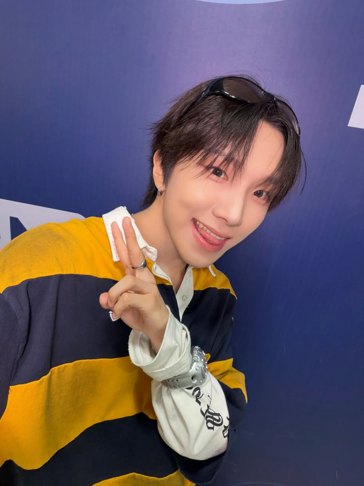 Recent activity shot of Woonhak (BOYNEXTDOOR)