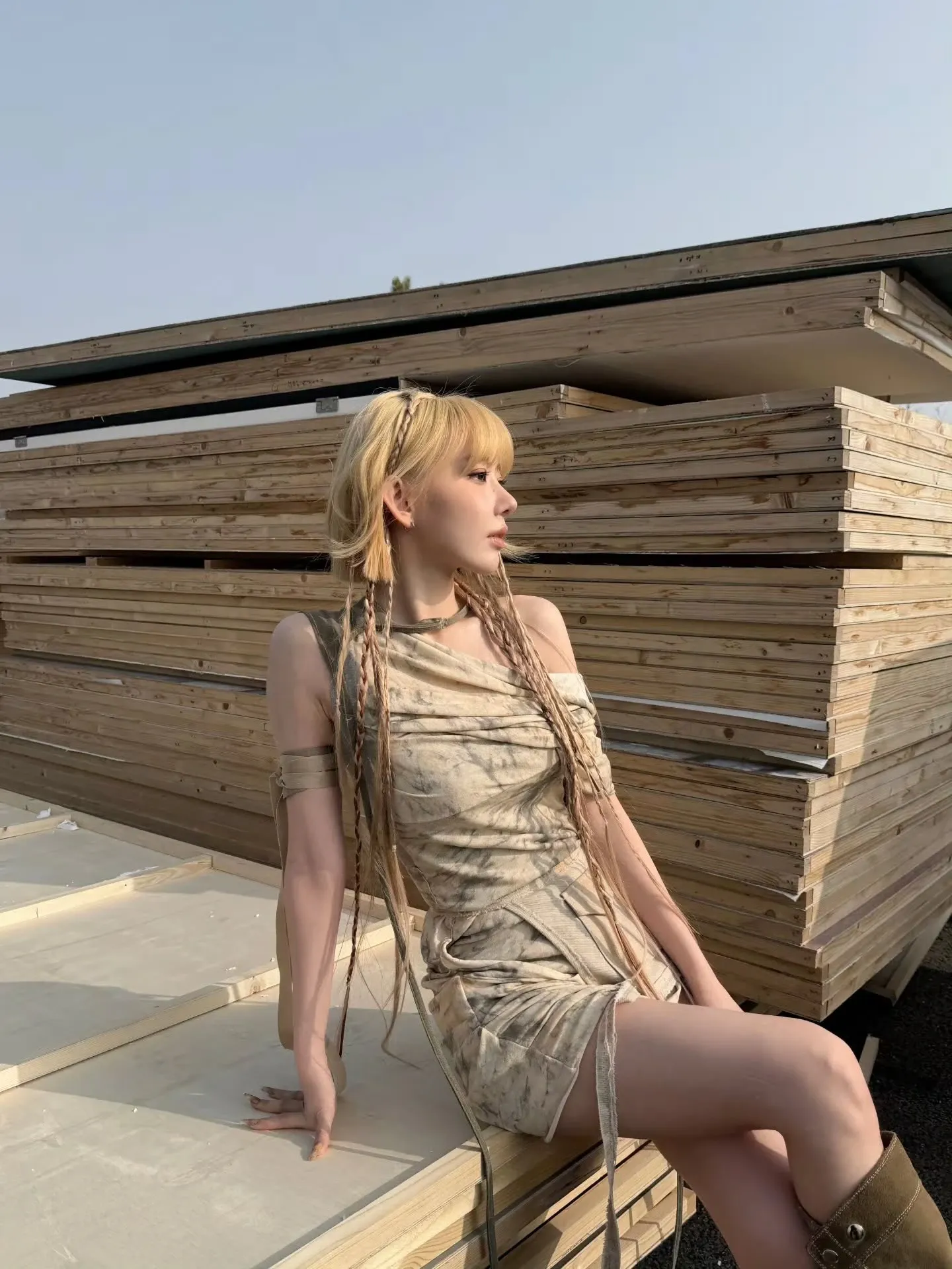 사쿠라 (르세라핌)의 비하인드 컷