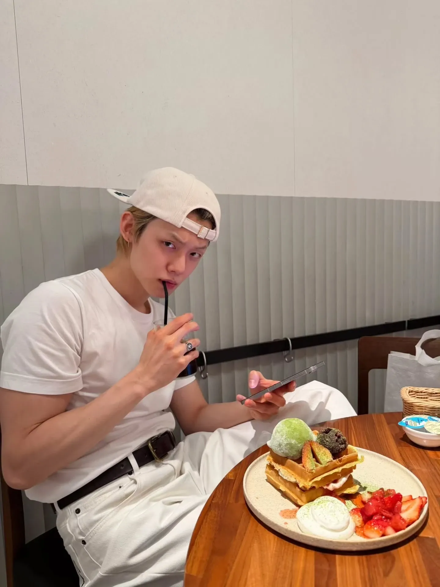 Recent activity shot of Yeonjun (TOMORROW X TOGETHER)