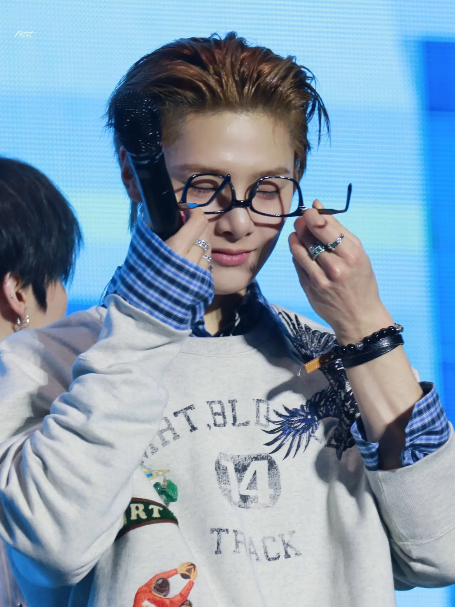 A moment captured by I.N (Stray Kids)'s fan