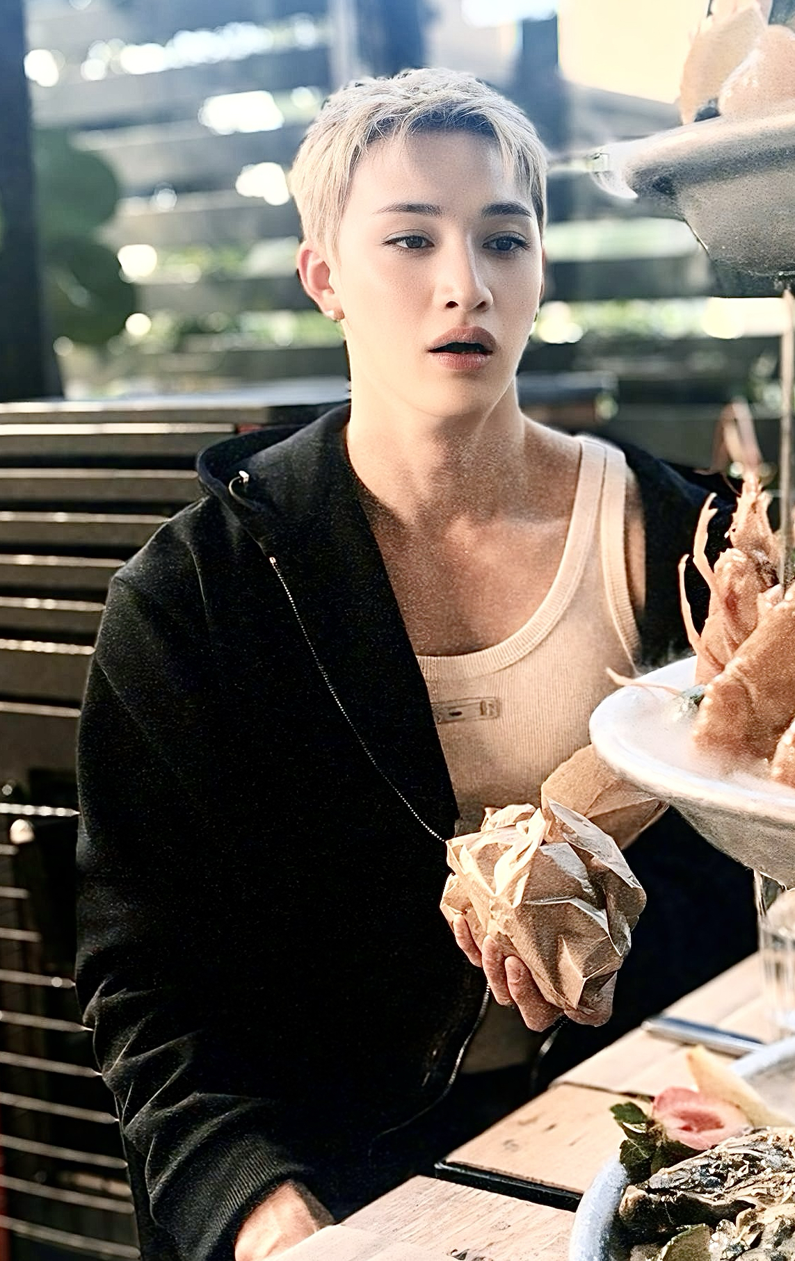 Foto terbaru Bang Chan (Stray Kids)