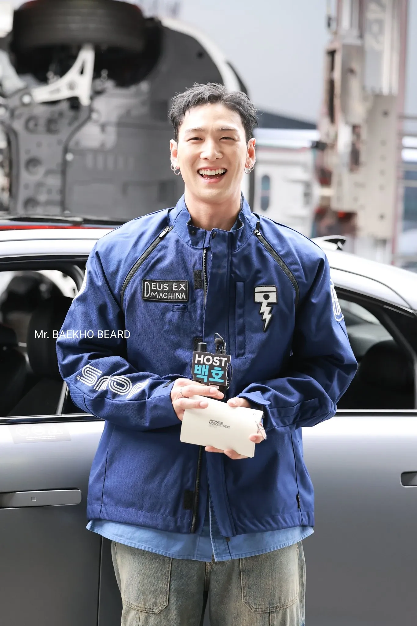 백호의 비하인드 컷