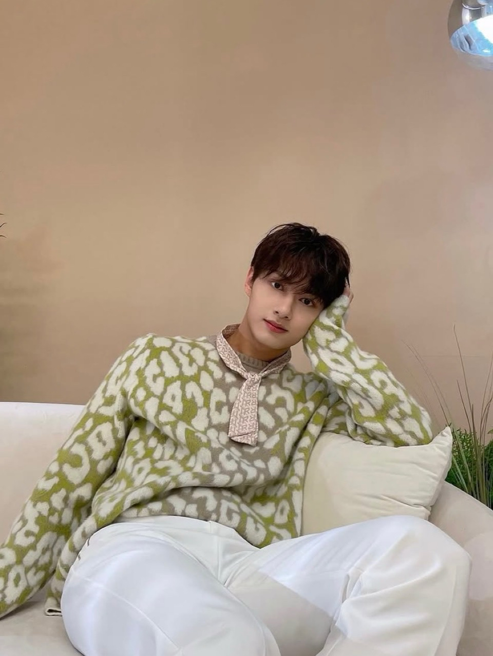 Recent activity shot of Jun (SEVENTEEN)