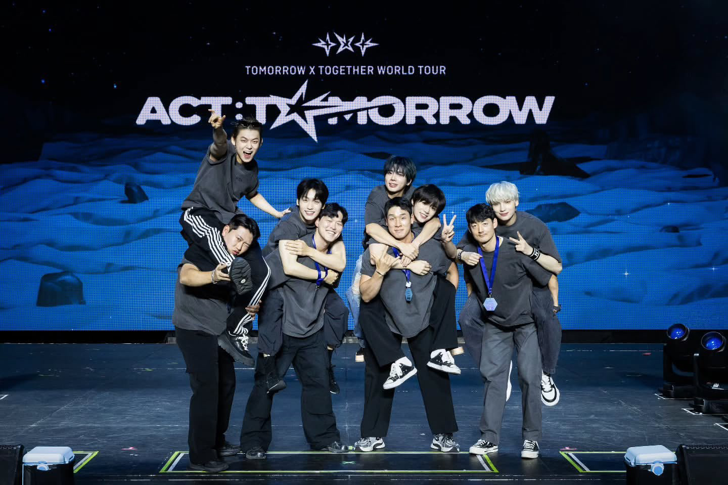 Recent activity shot of TOMORROW X TOGETHER