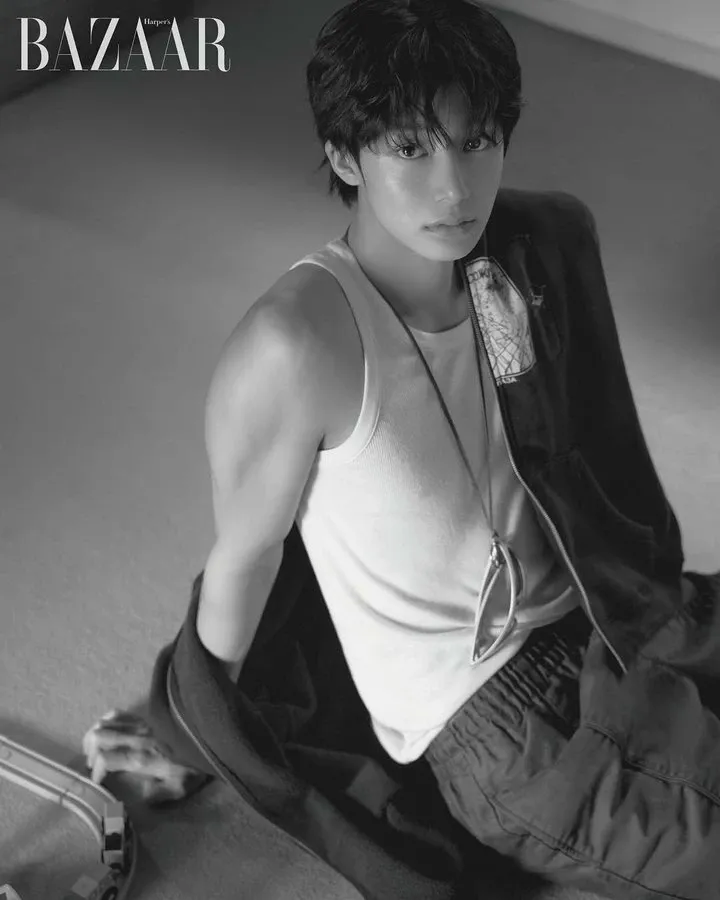 Behind-the-scenes cut of Hyungwon (MONSTA X)