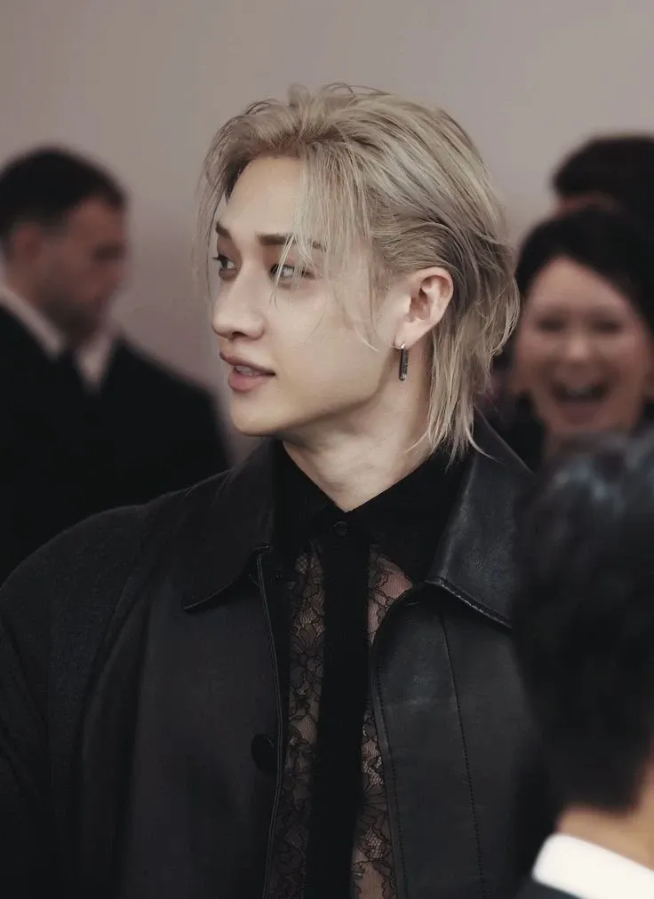 A moment captured by Bang Chan (Stray Kids)'s fan