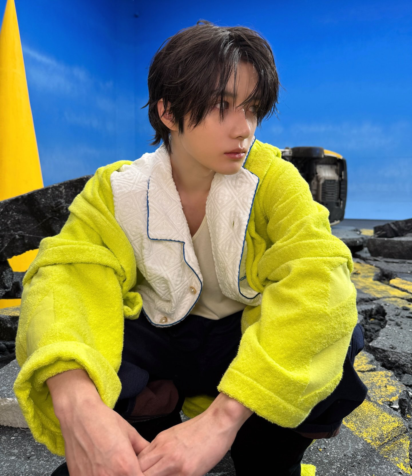 Behind-the-scenes cut of Beomgyu (TOMORROW X TOGETHER)