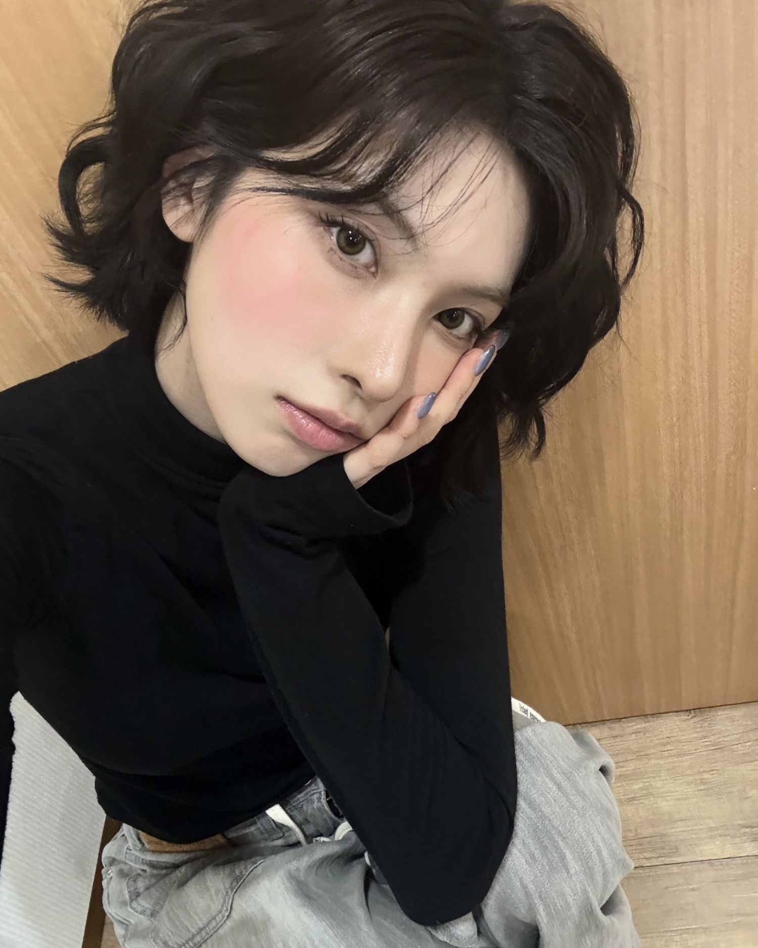 Recent activity shot of NMIXX