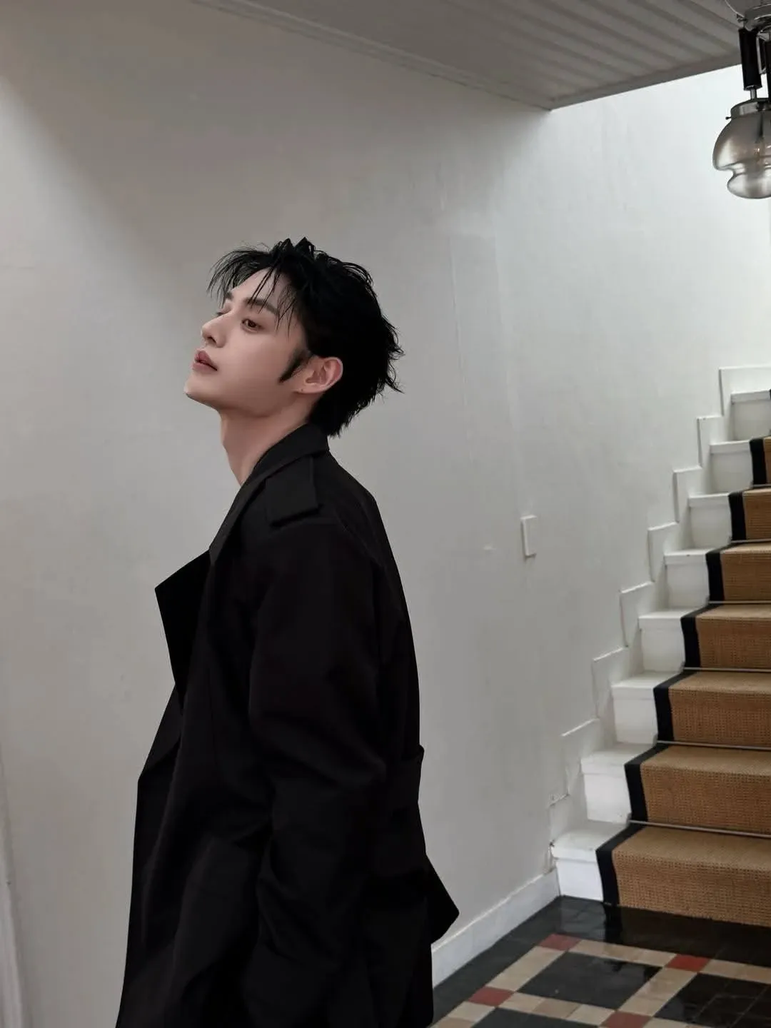Recent activity shot of Kim Jiwoong (ZEROBASEONE)
