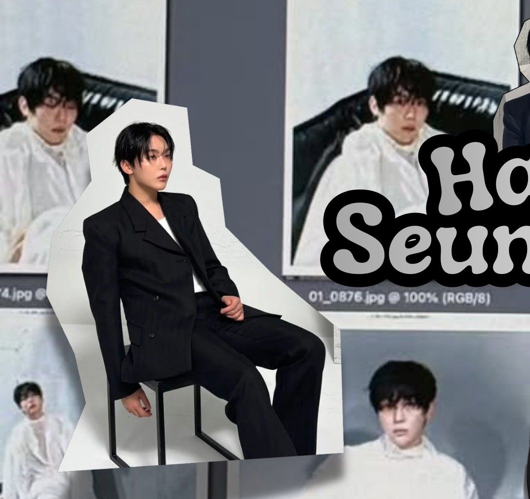 A moment captured by SEVENTEEN's fan