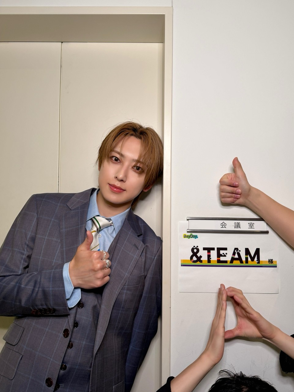 Recent activity shot of Fuma (&TEAM)