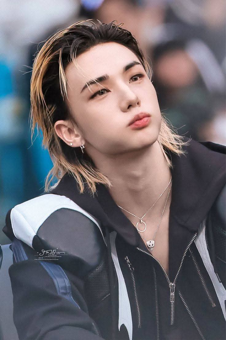Recent activity shot of Hyunjin (Stray Kids)