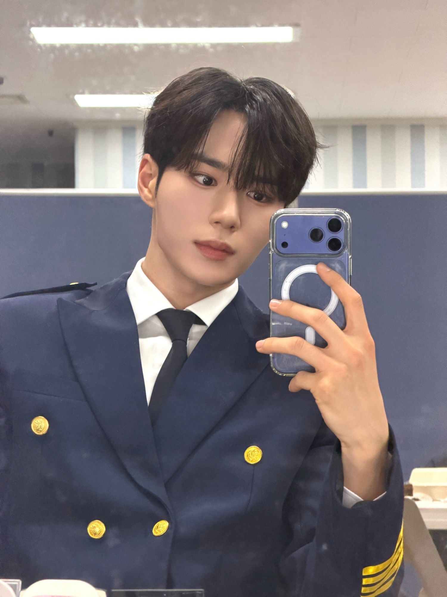 Recent activity shot of Kim Junseo (ALPHA DRIVE ONE)