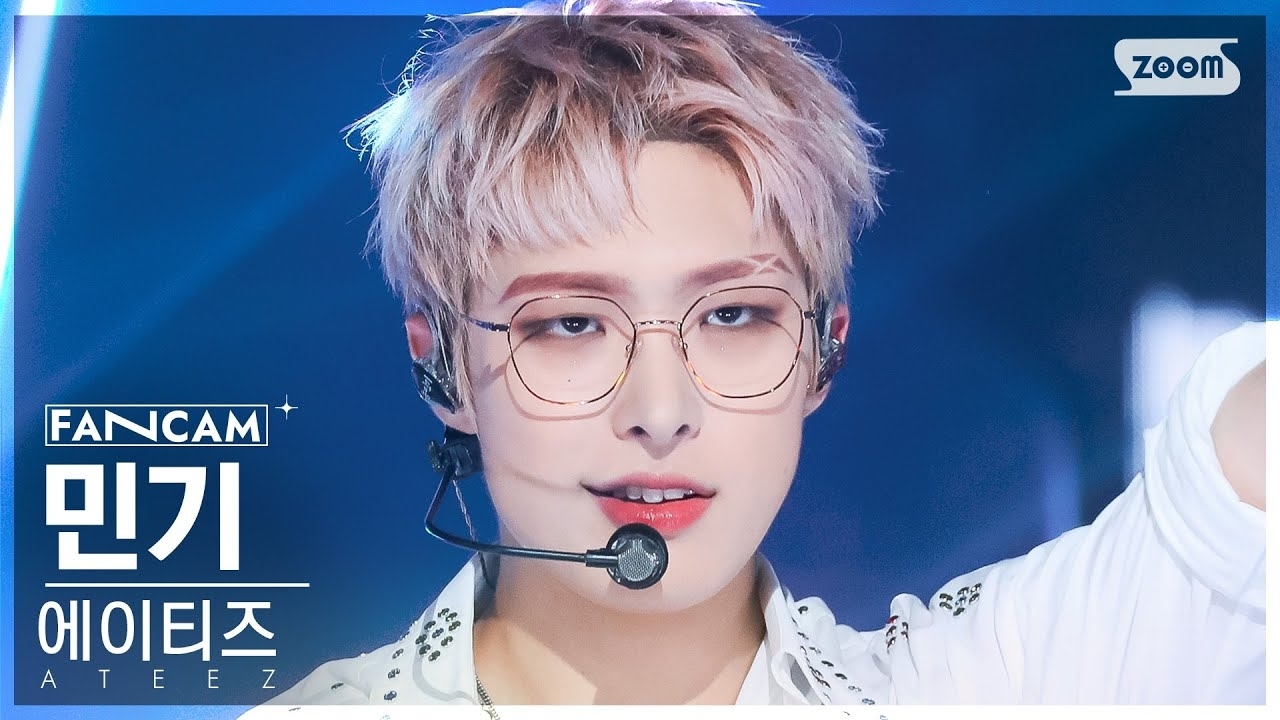 A moment captured by Mingi (ATEEZ)'s fan