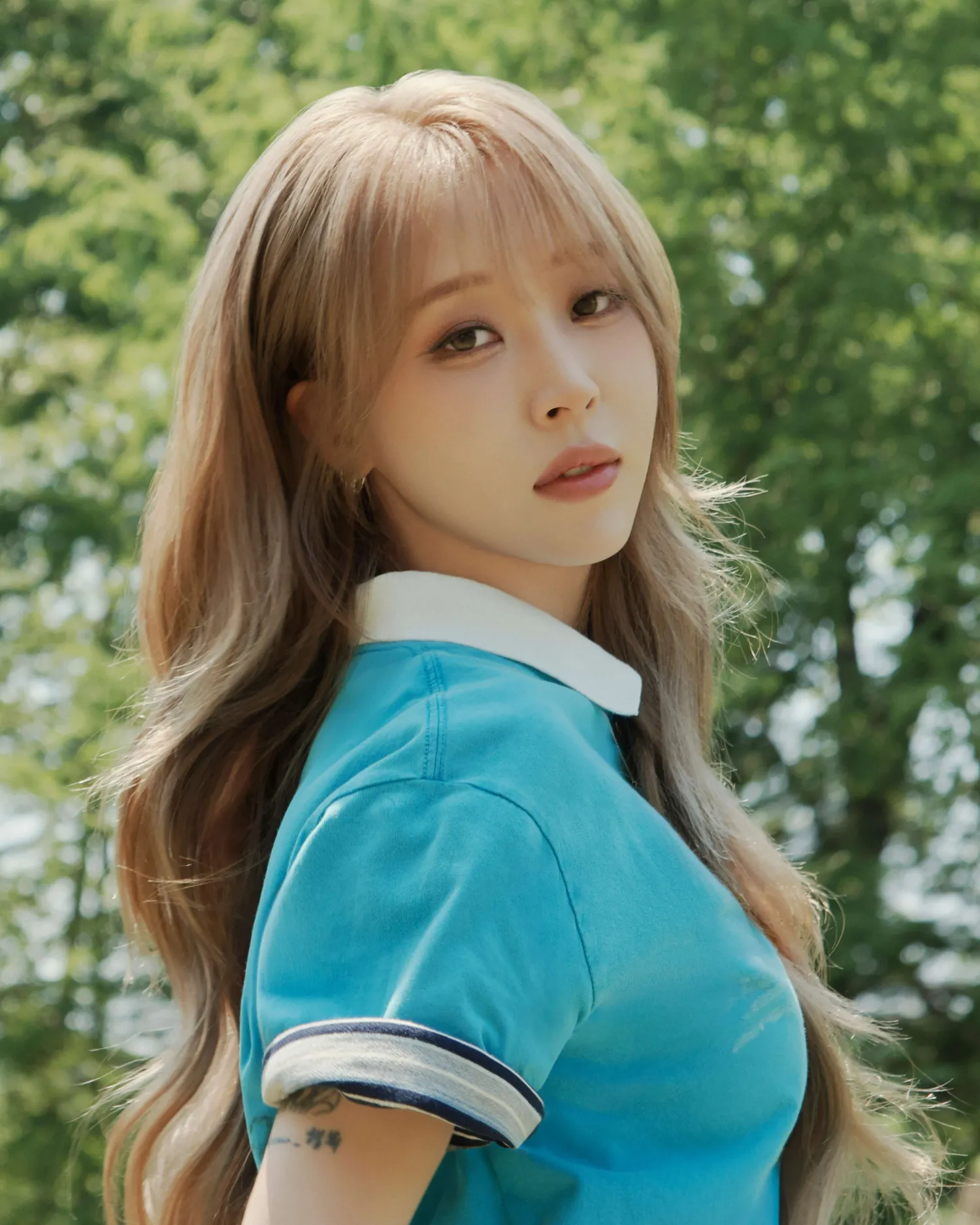 Recent activity shot of Moonbyul (MAMAMOO)