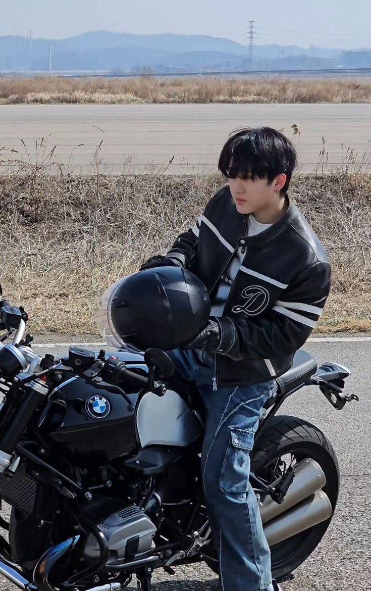 Recent activity shot of Changbin (Stray Kids)