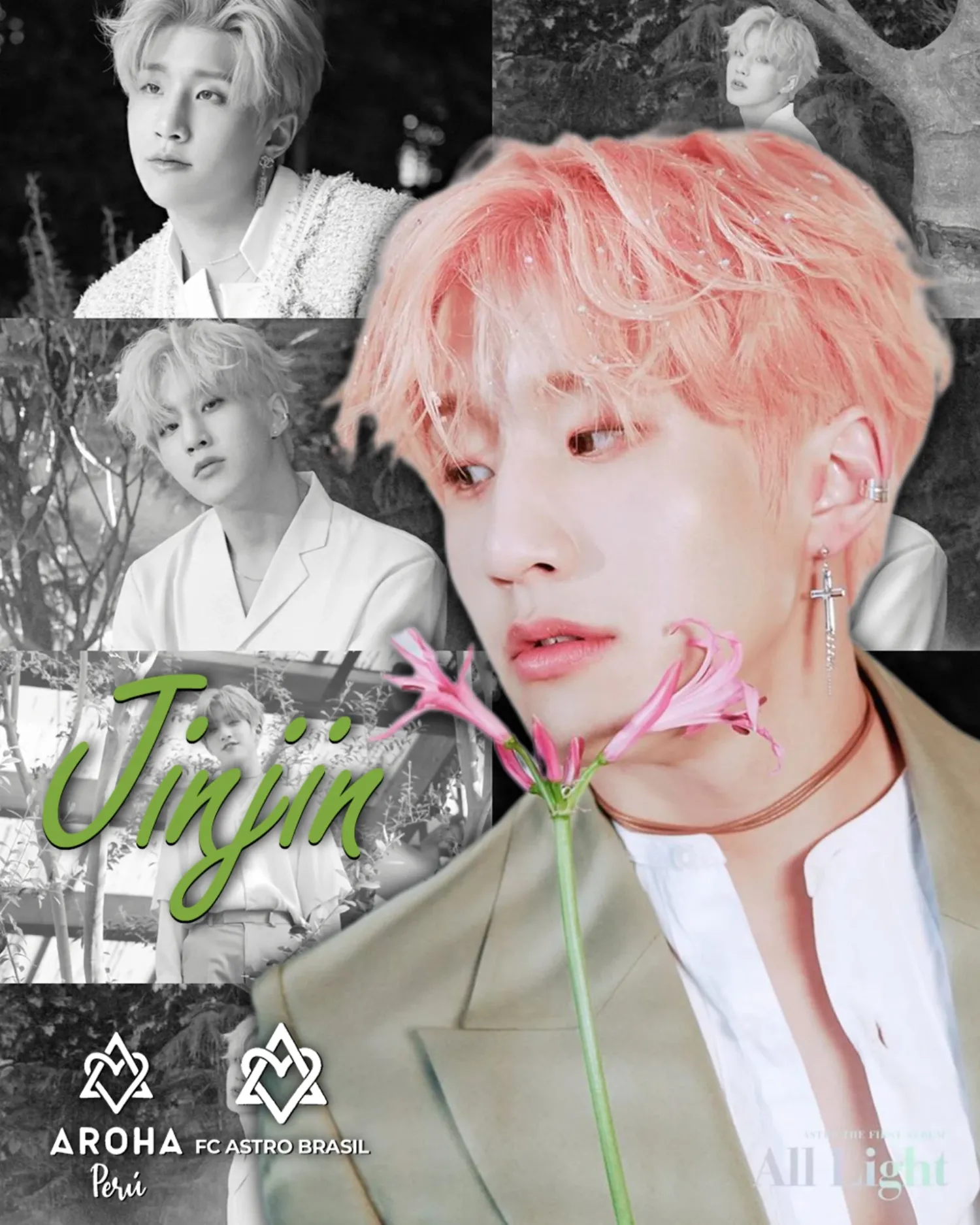 A moment captured by Jinjin (ASTRO)'s fan