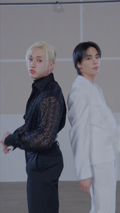 A moment captured by Stray Kids's fan