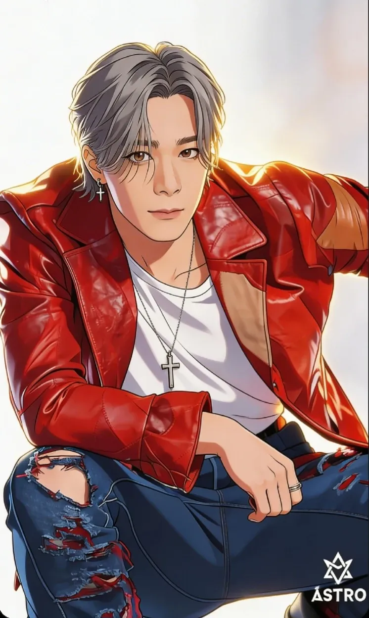 Behind-the-scenes cut of Moonbin (ASTRO)