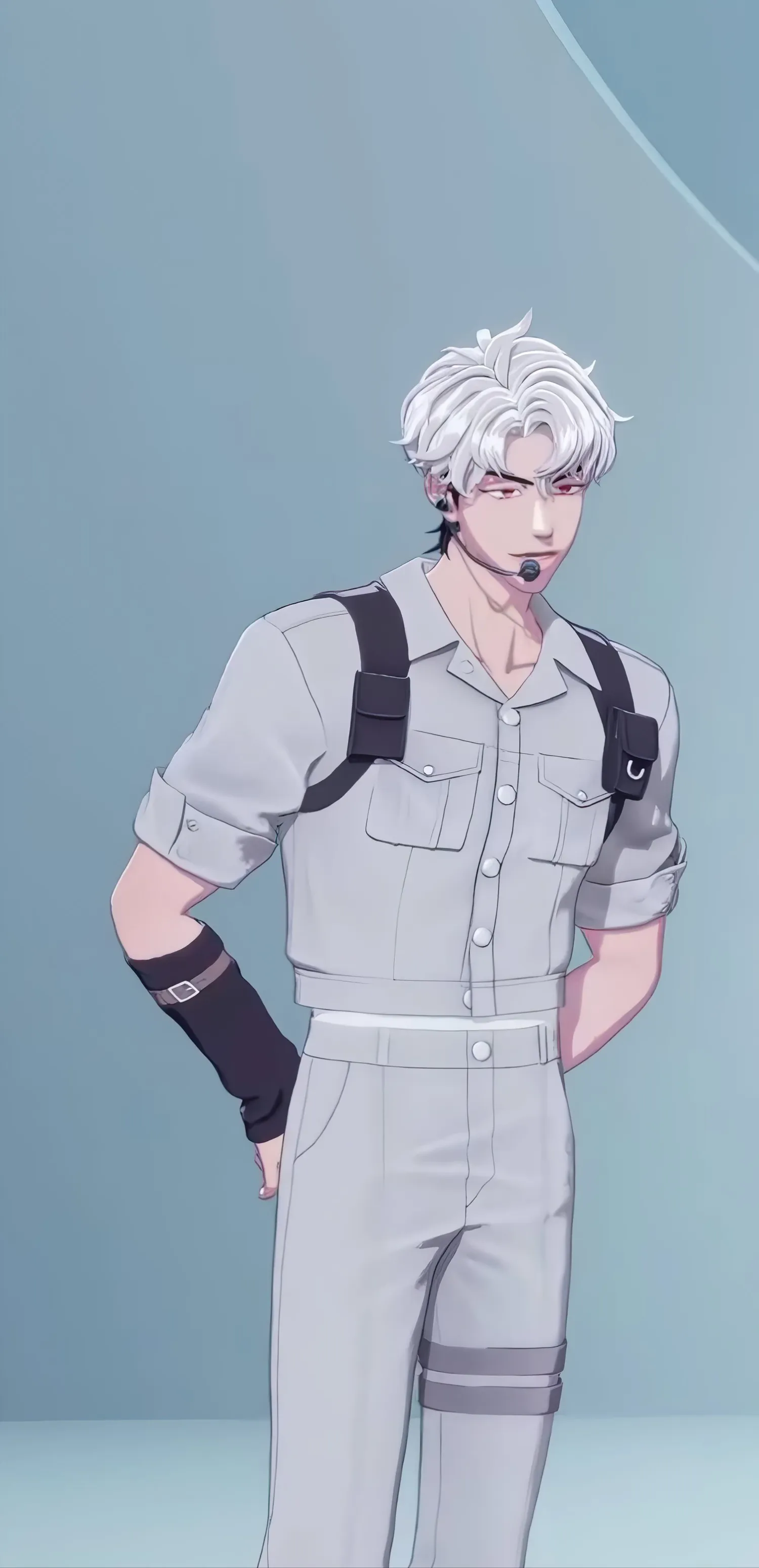 Recent activity shot of Eunho (PLAVE)