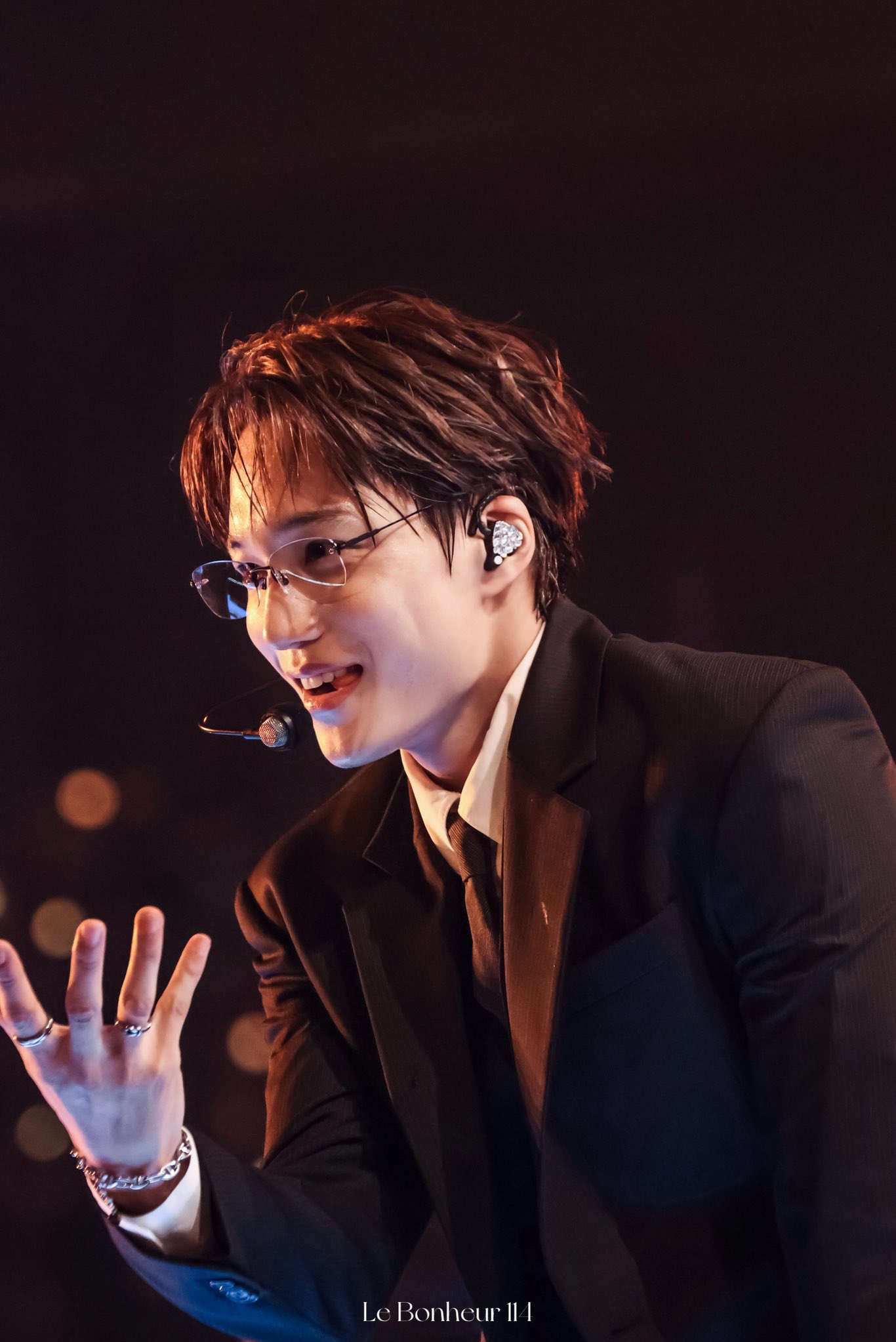 Recent activity shot of Kai (EXO)