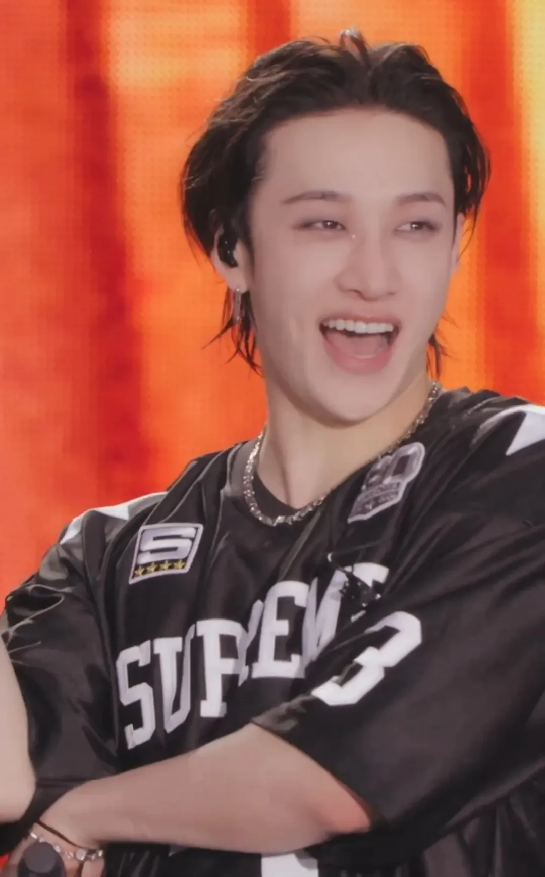 Recent activity shot of Bang Chan (Stray Kids)