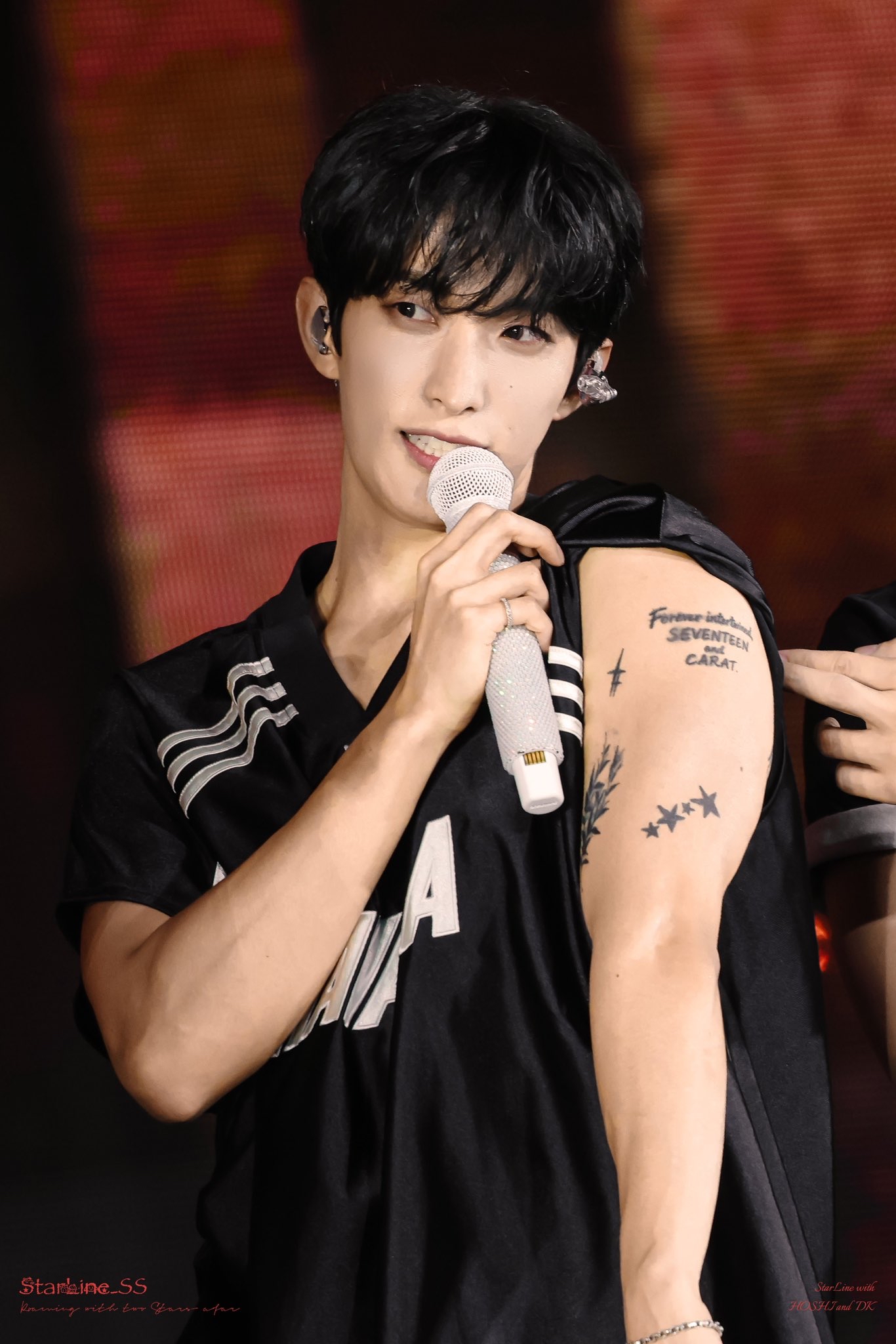 Recent activity shot of DK (SEVENTEEN)