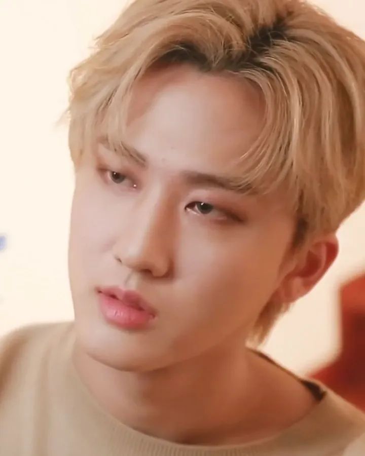 Recent activity shot of Changbin (Stray Kids)