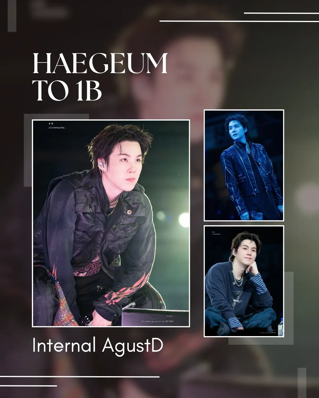 Momen yang diabadikan oleh penggemar SUGA (BTS)