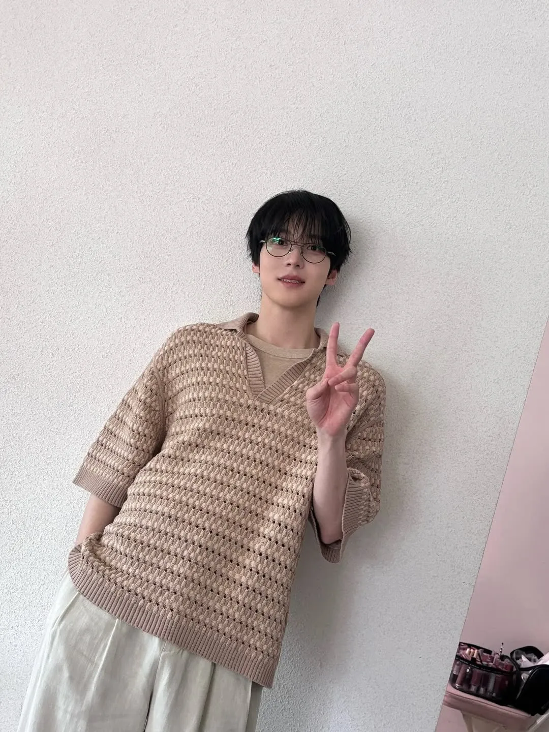 A moment captured by Yunho (ATEEZ)'s fan