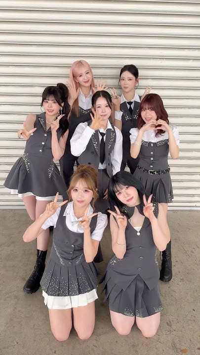 Behind-the-scenes cut of Sakurai Miu (ME:I)