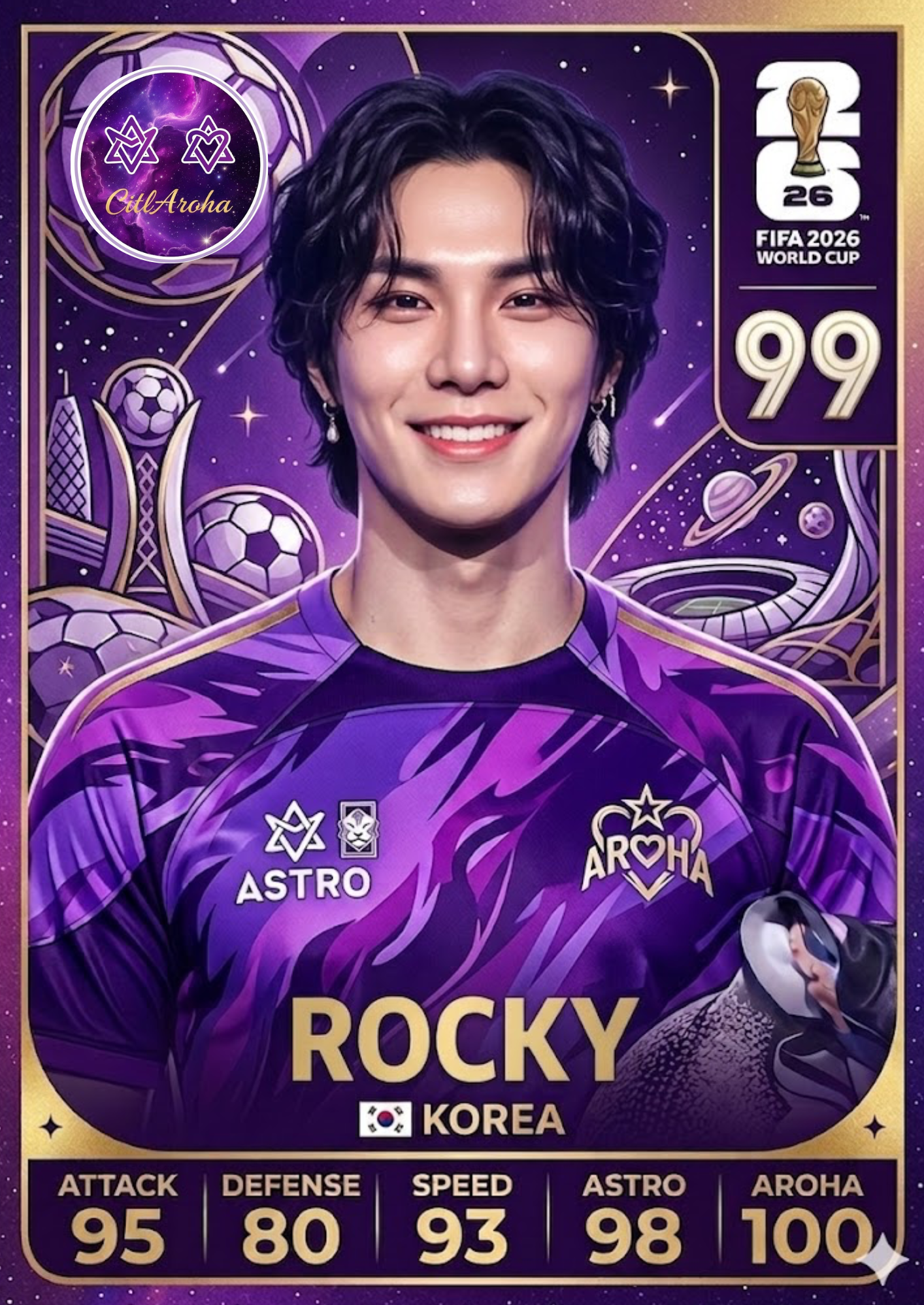 Recent activity shot of Rocky