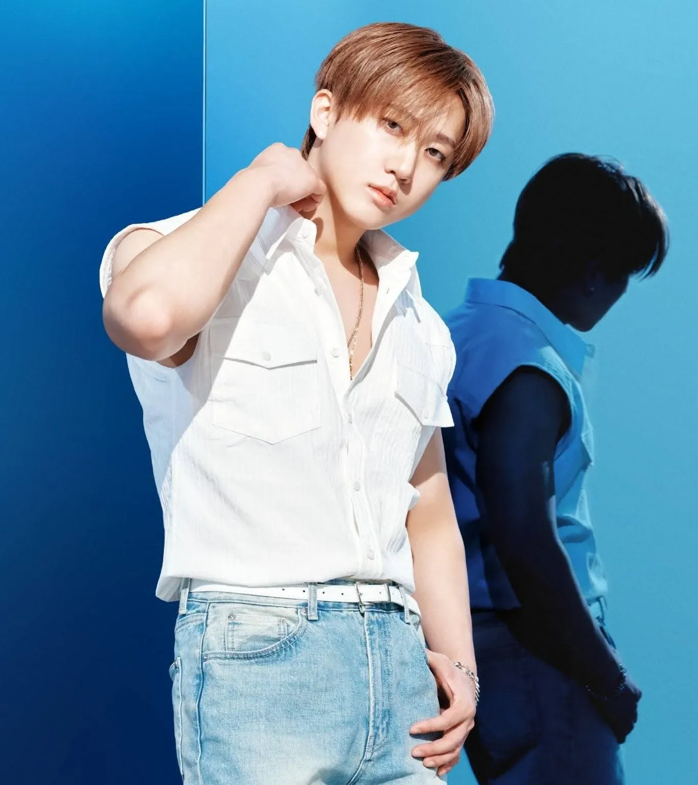 Behind-the-scenes cut of Changbin (Stray Kids)