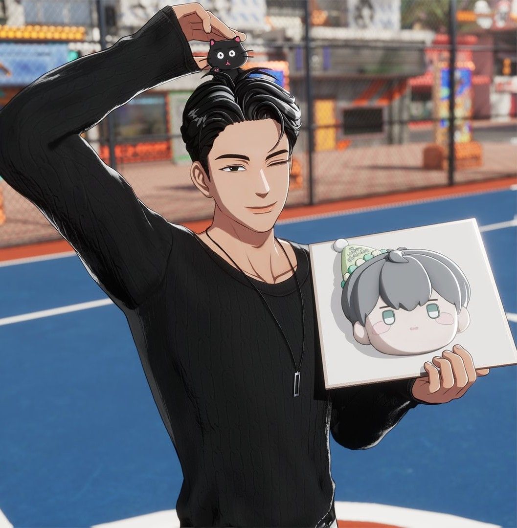 Recent activity shot of Hamin (PLAVE)