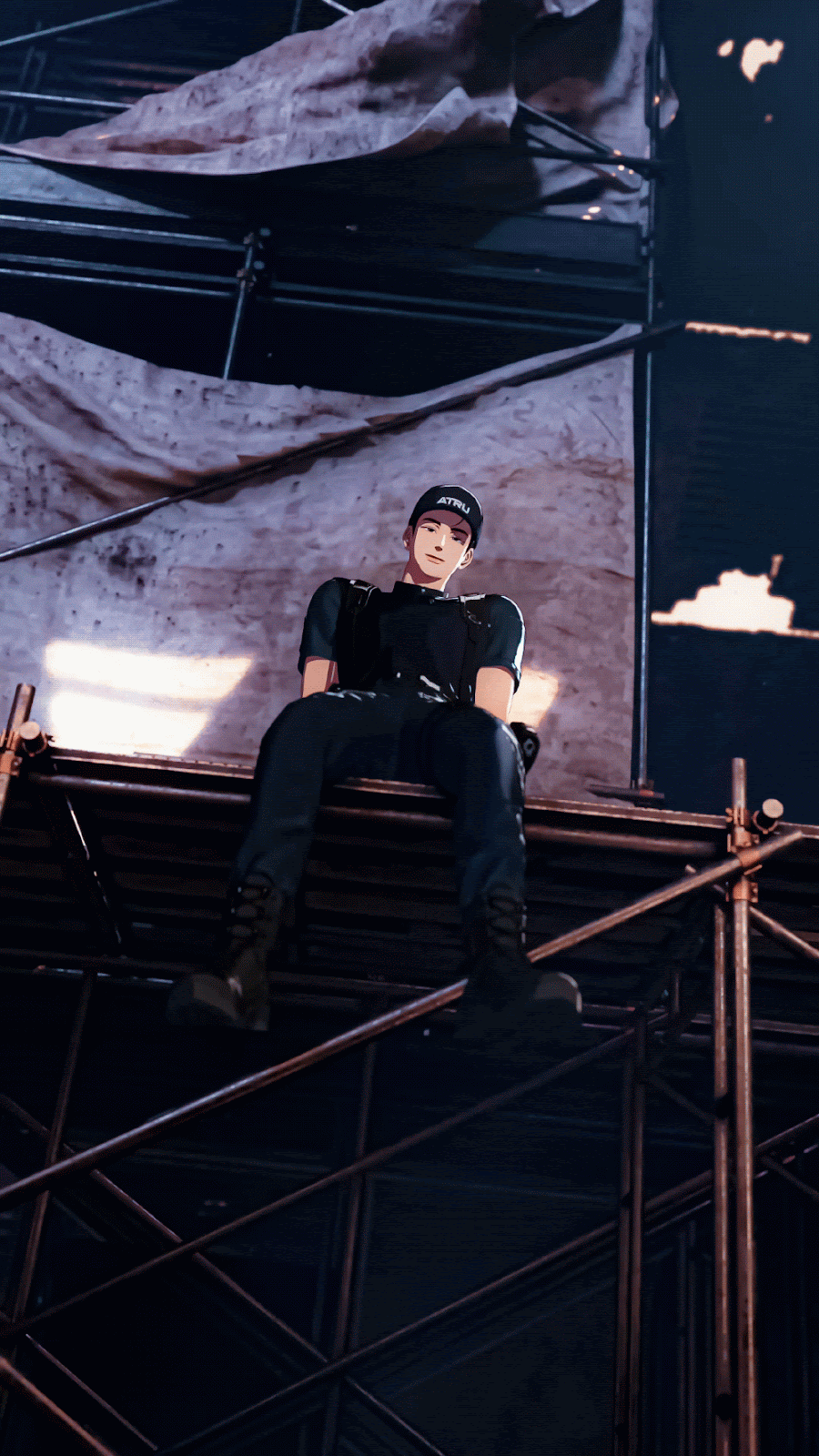 A moment captured by Hamin (PLAVE)'s fan