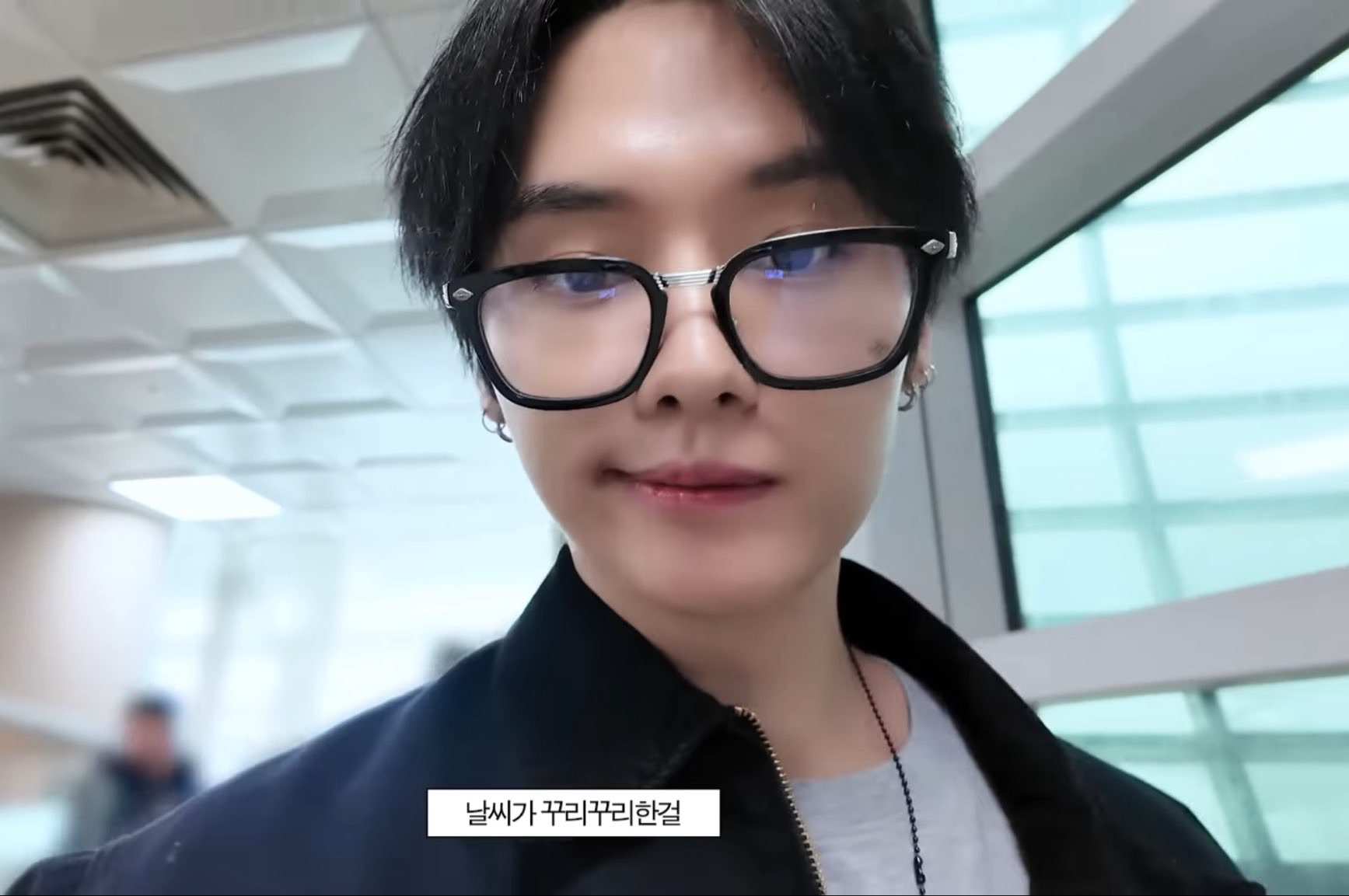 Recent activity shot of Lee Know (Stray Kids)